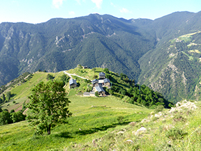 Bony de la Pica (2402 m) depuis la Margineda