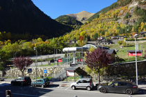 Télécabine d´Arinsal, point de départ de la randonnée.