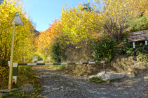 Nous arrivons sur la piste qui nous mène jusqu´à Prats Sobirans.