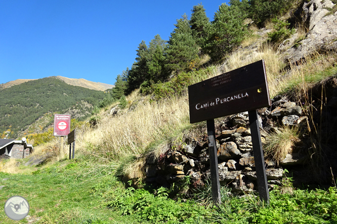 Chemin de Percanela - Les Fonts - Pla de l