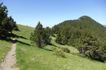 Arrivée au col de la Caülla.