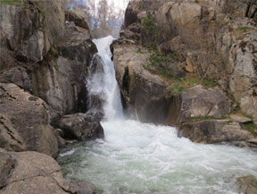 Cascade du Molí del Salt depuis Viliella