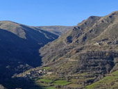 La vallée d´Àssua depuis Sort