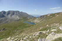 Portella Blanca d´Andorre et lac des Passaderes.