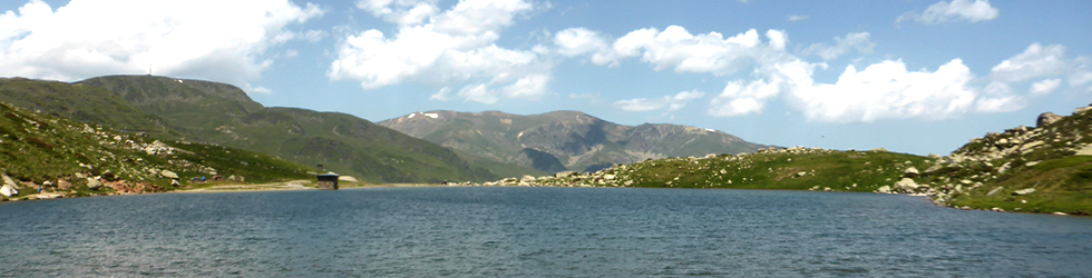 Lac des Abelletes et pics d´Envalira (2823 m et 2818 m)