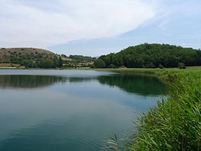 Étang de Montcortès depuis Senterada