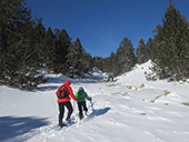 Étang de l´Orri et refuge du Pradell