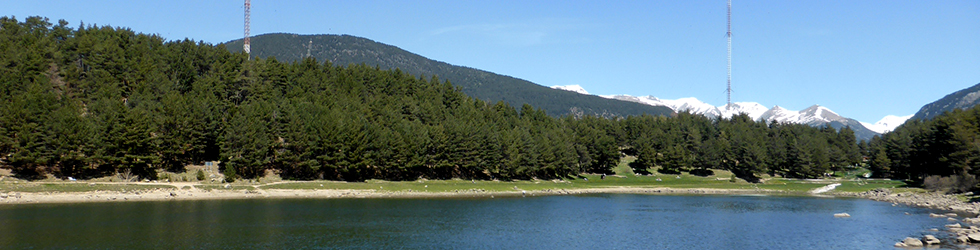 Lac d´Engolasters et chemin des Pardines