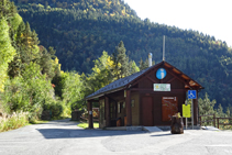 Point d´information du Parc naturel de la vallée de Sorteny.