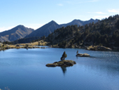Lacs Gemena dans la vallée de Llubriqueto