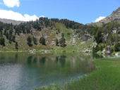 Étangs de la Pera depuis Pollineres