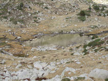 Premiers lacs de La Solana.
