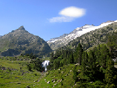 Forau et cascade d´Aigualluts