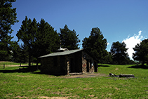 Refuge non gardé de Pimes.