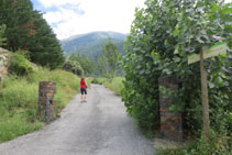 Les premiers mètres du parcours sont faciles à parcourir sur du plat.