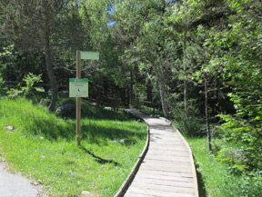 Itinéraire adapté du Pont de la Gorga