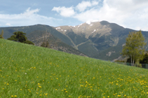 Le Casamanya depuis la route de La Gonarda.