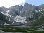 Lac de Gaube et le cirque des Oulettes de Gaube