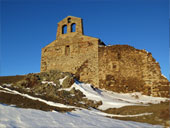 Chapelle de Belloc depuis Dorres