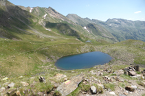 Descente vers les lacs de Ransol.