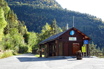 Point d´information du Parc naturel de la vallée de Sorteny.