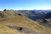 Vue panoramique sur l´entrée de la vallée de Ransol, depuis le col d´Els Meners.