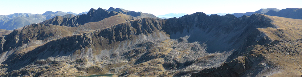Pic de Montmalús (2781 m) et cirque des Colells
