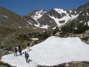 Pic Carlit (2921 m) depuis le lac des Bouillouses