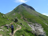 Pic Arlas (2044 m) depuis le col de la Pierre Saint-Martin