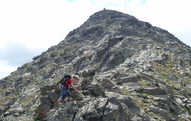 Pic de Cataperdís (2806 m) et pic d