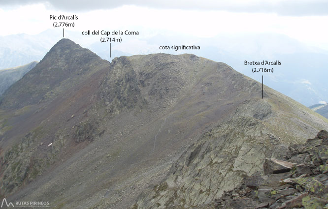 Pic de Cataperdís (2806 m) et pic d