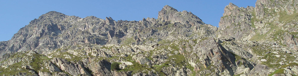 Pic de Cataperdís (2806 m) et pic d´Arcalís (2776 m)