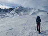 Pic de Pedrons (2715 m) depuis la frontière franco-andorrane