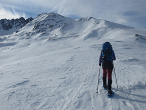 Pic de Pedrons (2715 m) depuis la frontière franco-andorrane