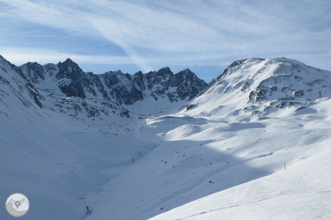 Pic de Pedrons (2715 m) depuis la frontière franco-andorrane 1 