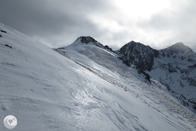 Pic de Pedrons (2715 m) depuis la frontière franco-andorrane 1 