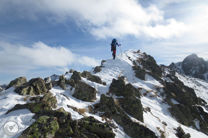 Pic de Pedrons (2715 m) depuis la frontière franco-andorrane 1 