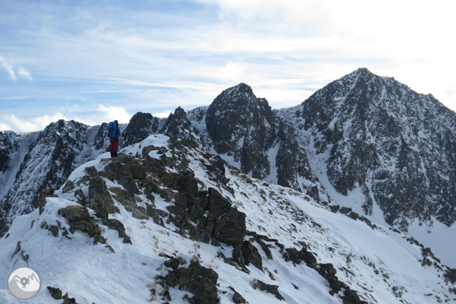 Pic de Pedrons (2715 m) depuis la frontière franco-andorrane 1 