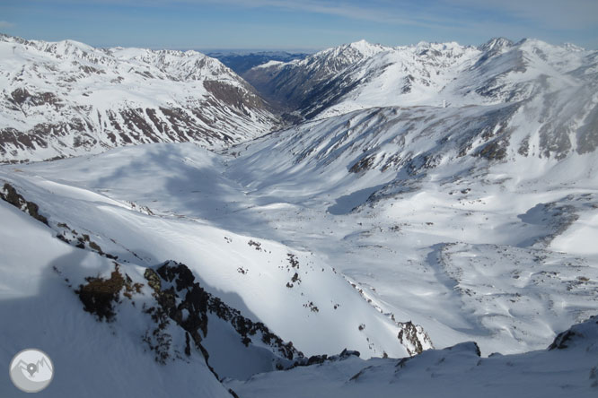 Pic de Pedrons (2715 m) depuis la frontière franco-andorrane 1 