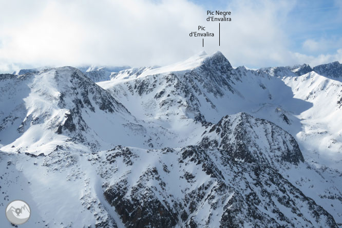 Pic de Pedrons (2715 m) depuis la frontière franco-andorrane 1 