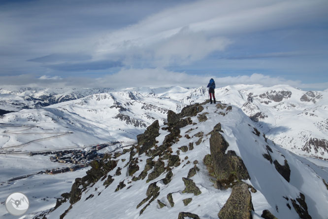 Pic de Pedrons (2715 m) depuis la frontière franco-andorrane 1 
