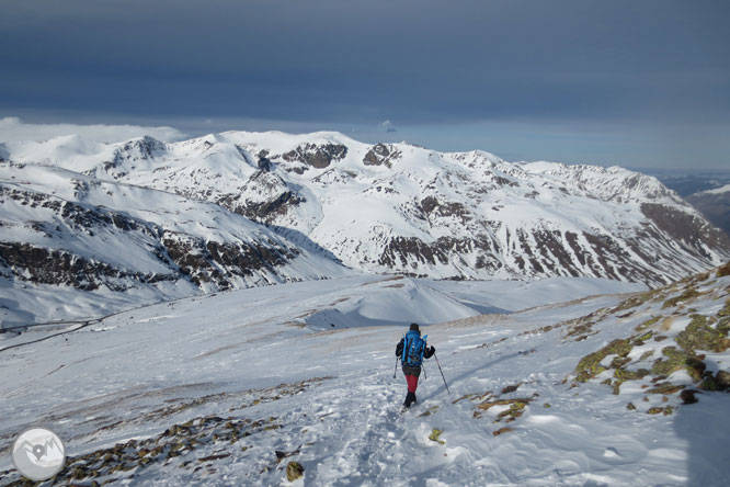 Pic de Pedrons (2715 m) depuis la frontière franco-andorrane 1 