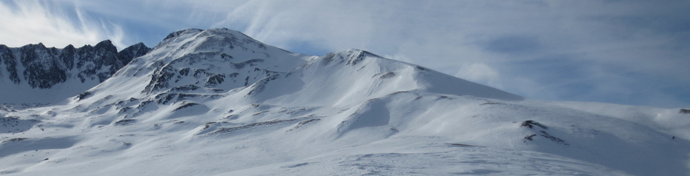 Pic de Pedrons (2715 m) depuis la frontière franco-andorrane