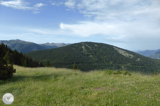 Pics de Casamanya depuis le col d