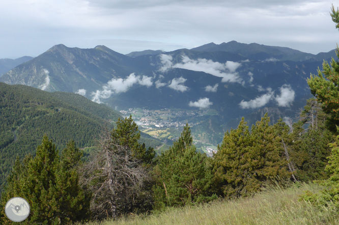 Pics de Casamanya depuis le col d