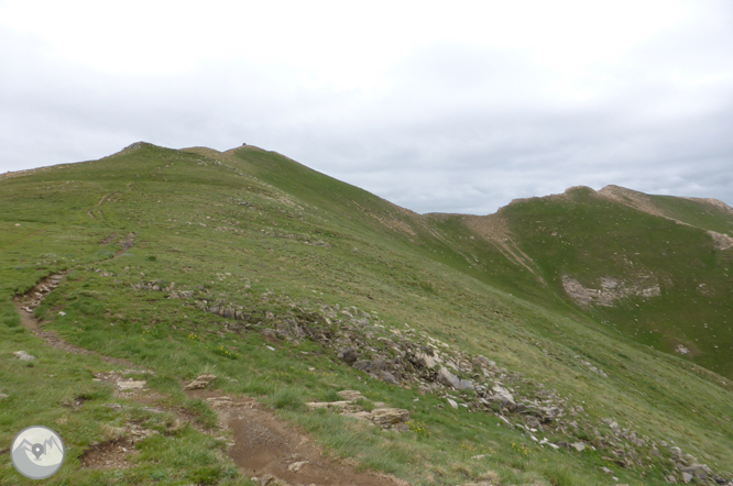 Pics de Casamanya depuis le col d