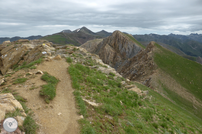 Pics de Casamanya depuis le col d