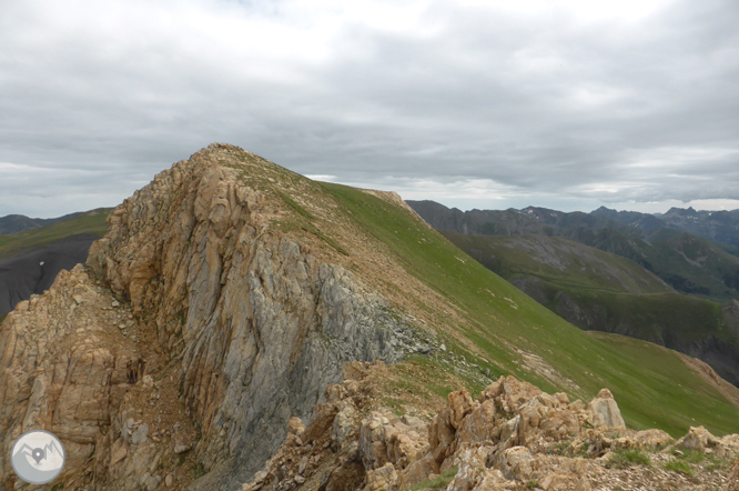 Pics de Casamanya depuis le col d