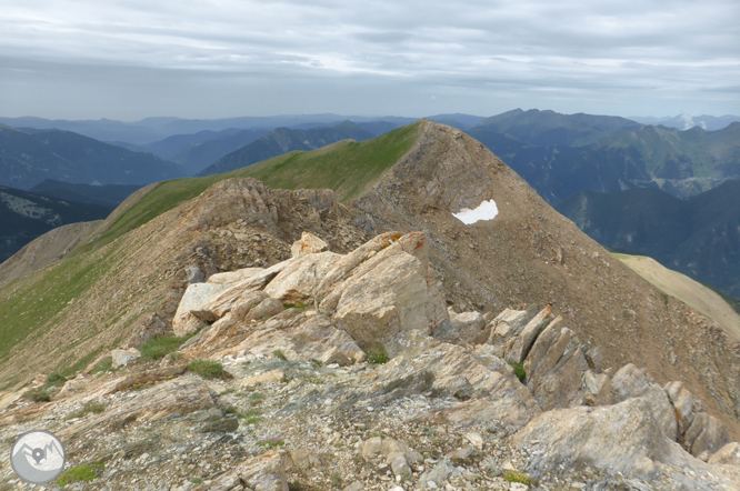 Pics de Casamanya depuis le col d