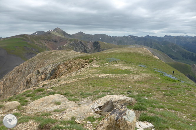 Pics de Casamanya depuis le col d